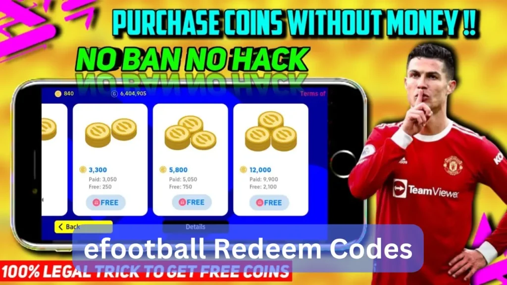 efootball Redeem Codes